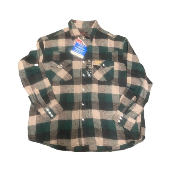 Hickory Shirt Co NWT Loggers Choice Plaid Premium Fabric 100% Cotton Sz 2XL New - Picture 1 of 5